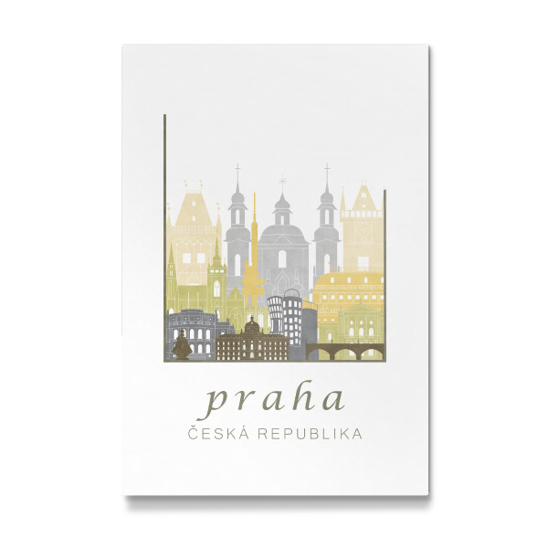 Galerie-Print "Prague skyline desert" 30x20 cm artboxONE