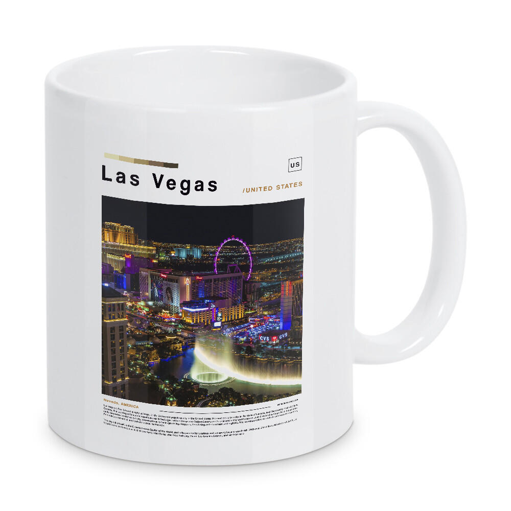 Tasse "Las Vegas Zeitungscover-b" artboxONE - Städte,Architektur