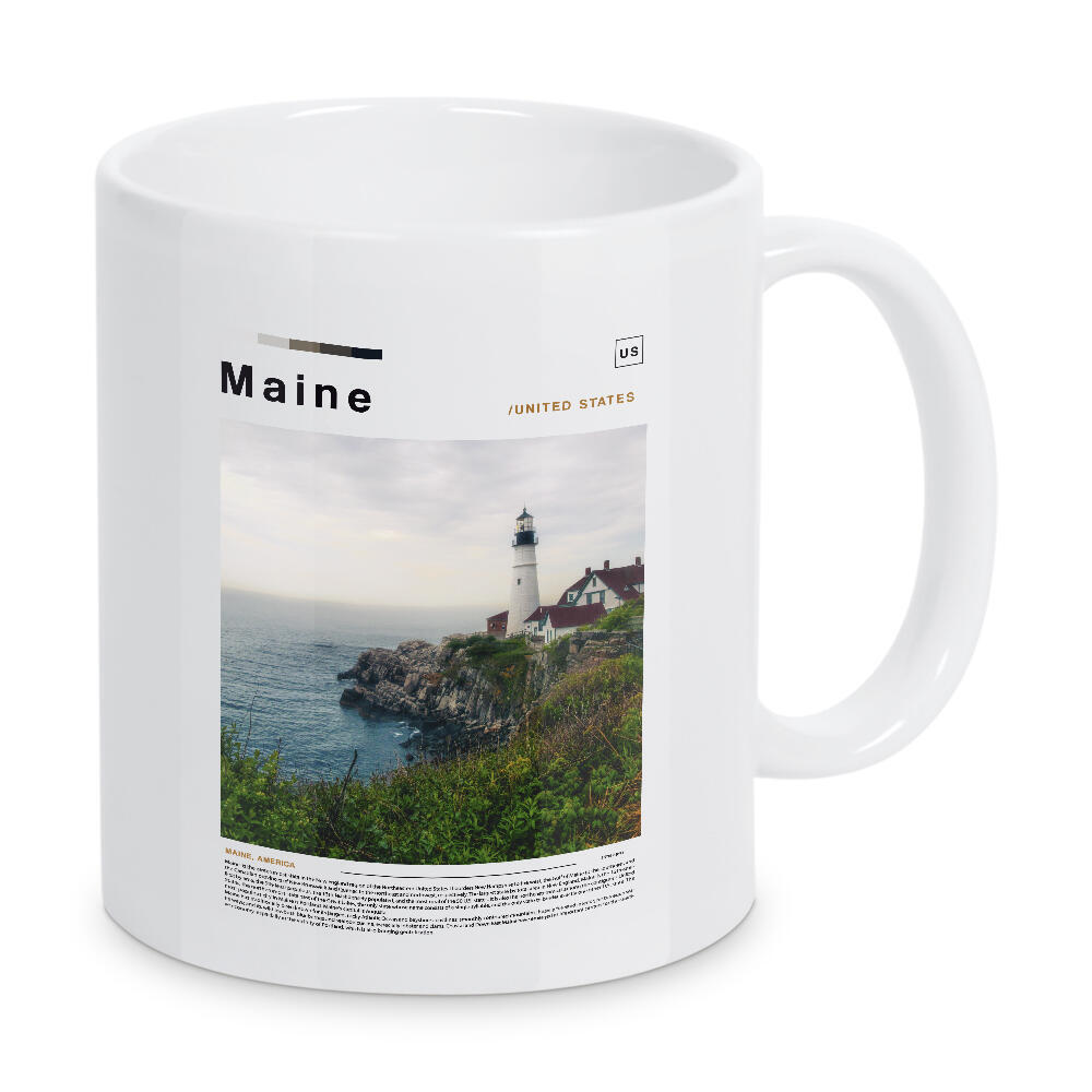 Tasse "Cover der Maine-Zeitung" artboxONE - Städte,Architektur
