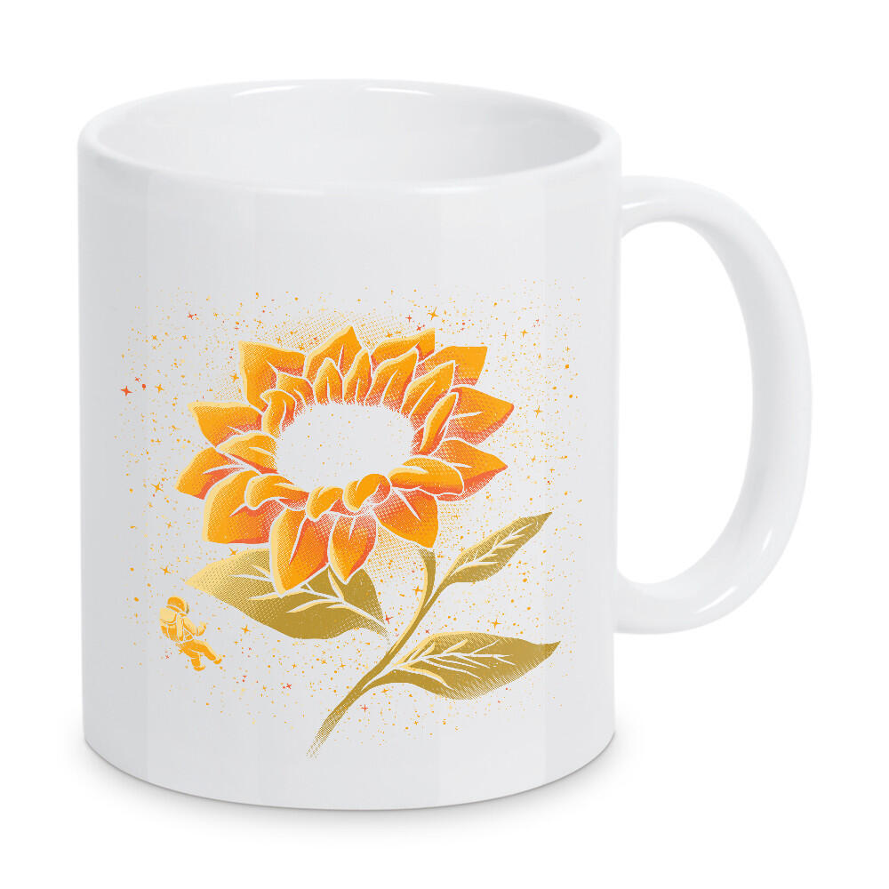 Tasse "Sonnenblume-Universum-Blume" artboxONE - Floral,Galaxy