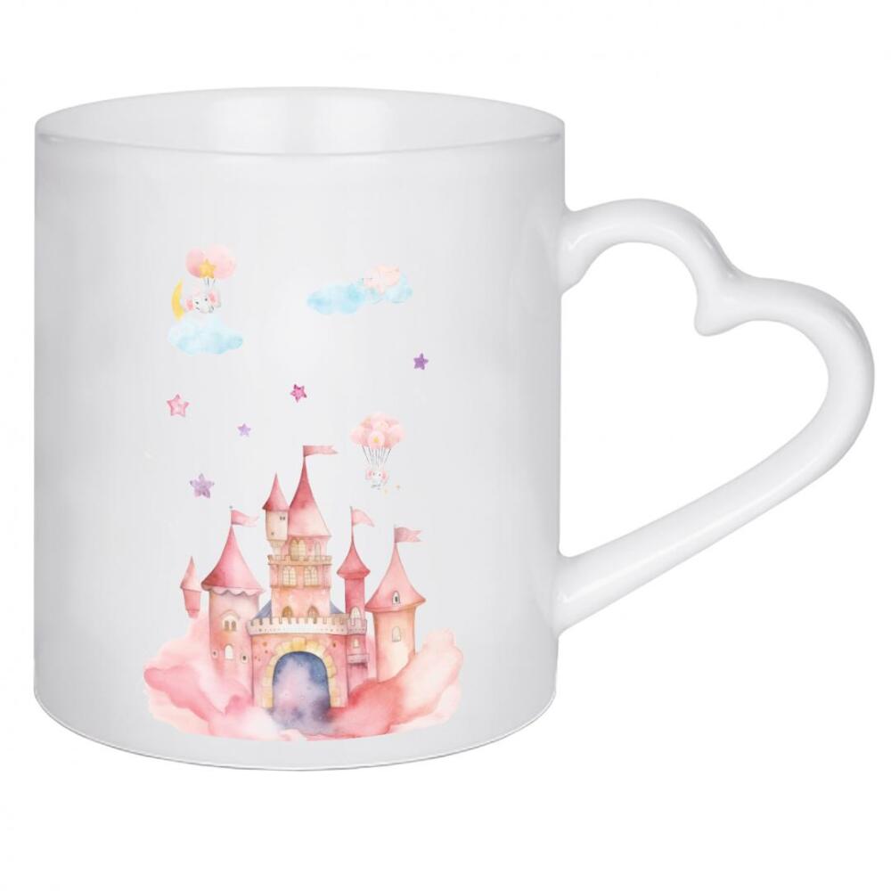 Herztasse "Prinzessinnenschloss" artboxONE - Für Kinder,Liebe,Fiktion