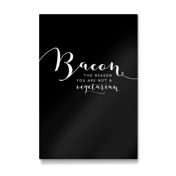 Galerie-Print "Bacon - the reason you are not a" 30x20 cm artboxONE