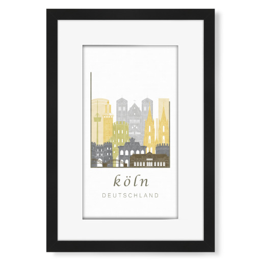 Cologne skyline desert