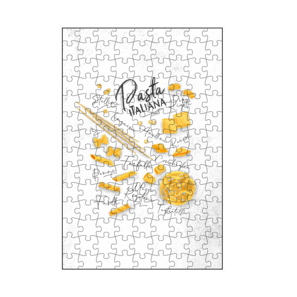 artboxONE Puzzle "Pasta italiana" artboxONE - Essen & Trinken