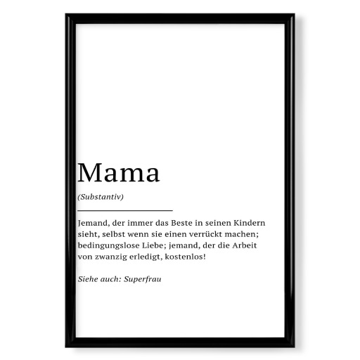 Mama - Definition (DE)