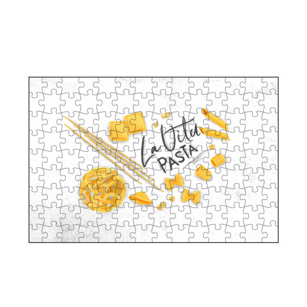 artboxONE Puzzle "La vita pasta" artboxONE - Essen & Trinken