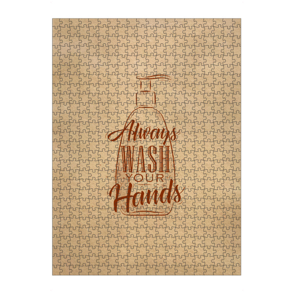 Puzzle Ravensburger "Soap Dispenser" artboxONE - Typografie