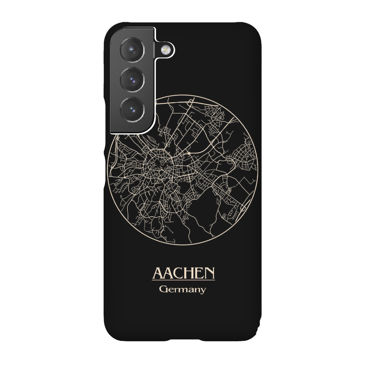 "Aachen Retro Map"für Samsung Galaxy - Premium-Case Handyhülle artboxONE