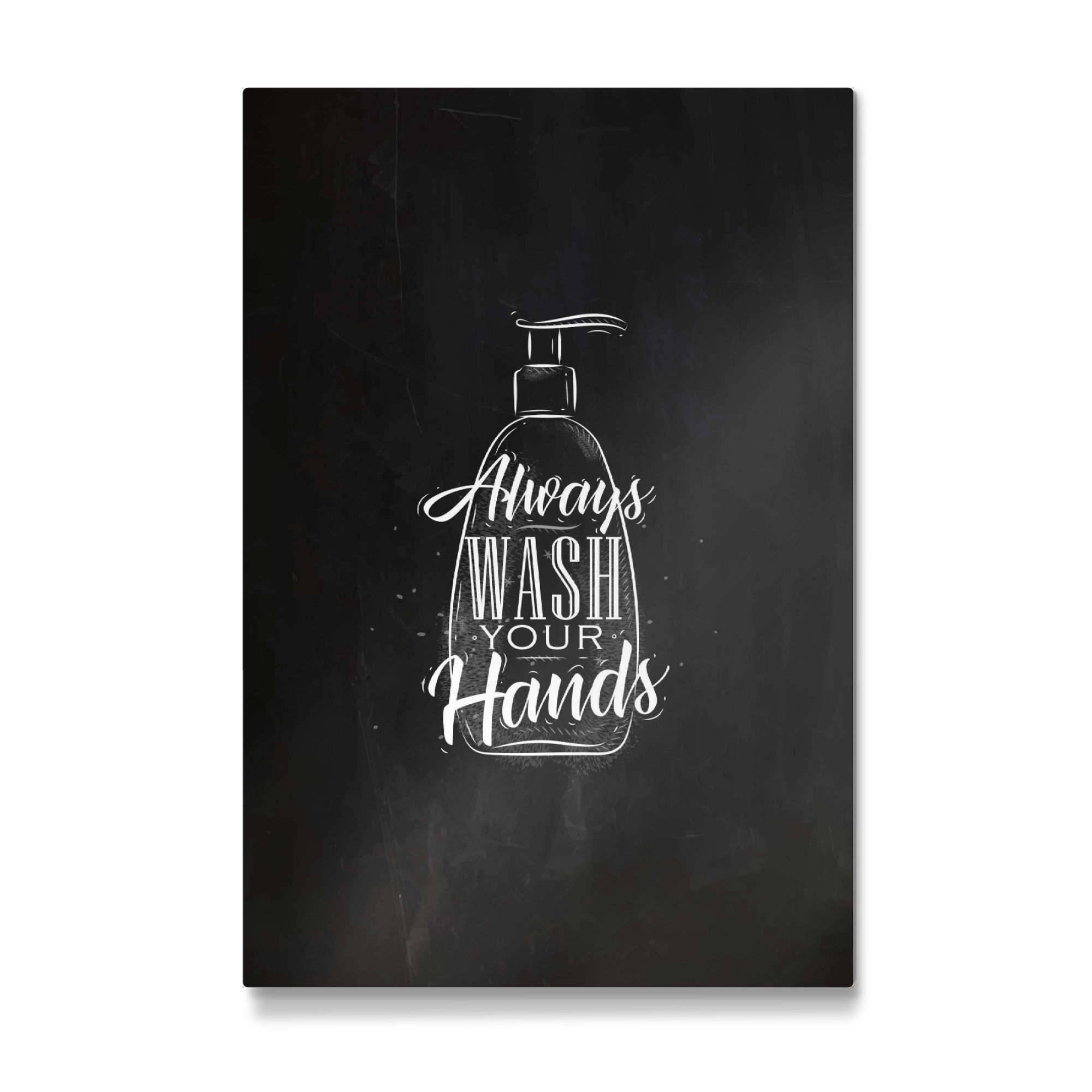 Galerie-Print "Soap dispenser graphic chalk" 30x20 cm artboxONE
