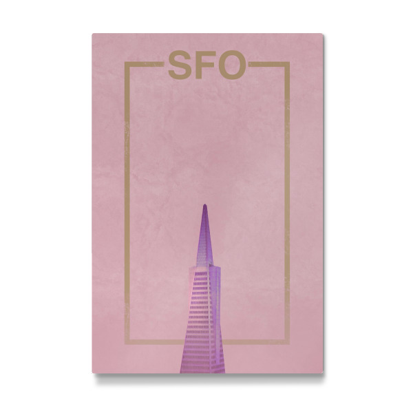 Galerie-Print "SFO - San Francisco" 30x20 cm artboxONE
