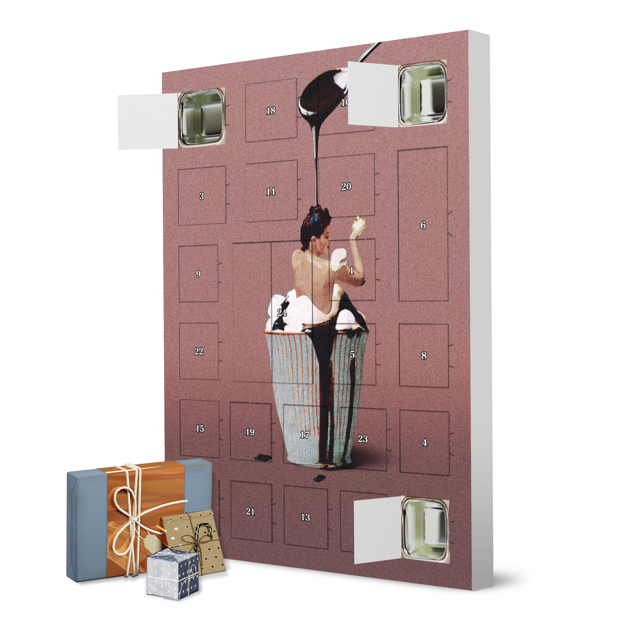 Adventskalender zum Selbstbefüllen We are made for each other artboxONE Adventskalender Fiktion