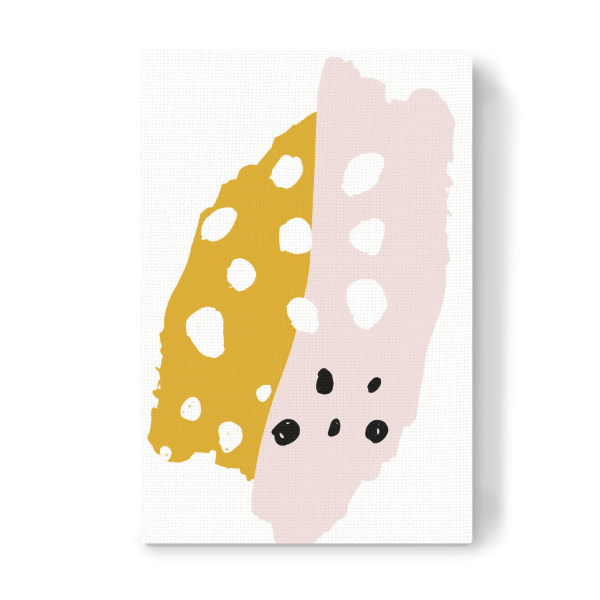 Leinwandbild "Spotted" artboxONE - Abstrakt - Brushes,Abstrakt,Scandi,Formen,Shapes,Simplicity,Gepunktet