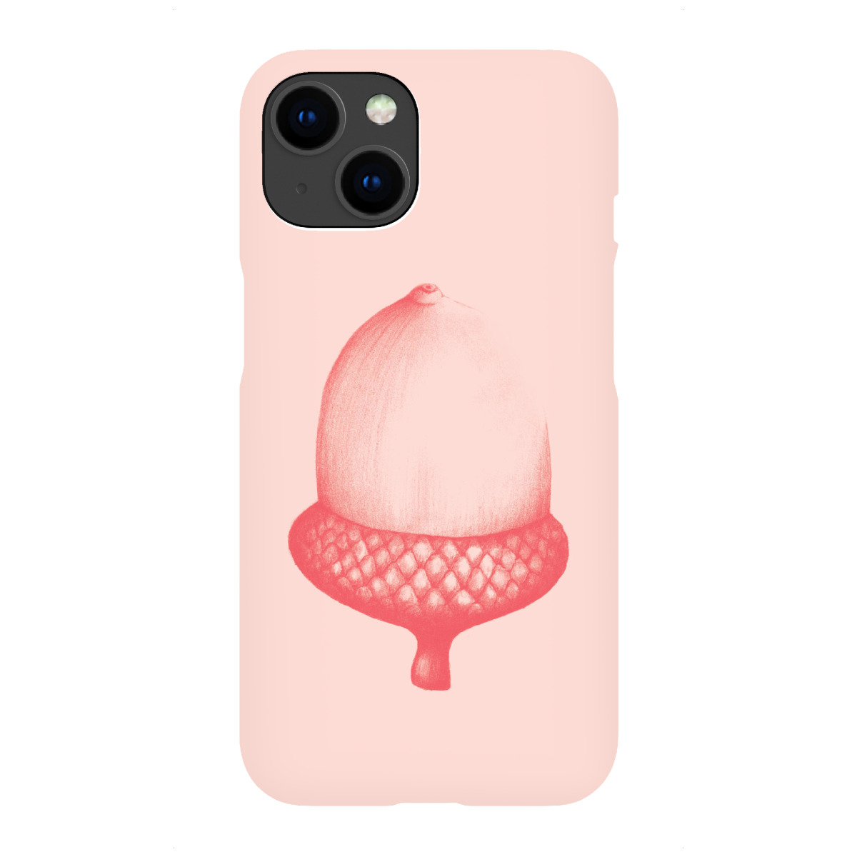 iPhone "Beautiful acorn coral" Premium-Case Handyhülle artboxONE