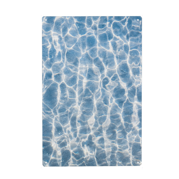 Holzbild "Blue Ocean Ripples" artboxONE - Reise / Strand und Meer