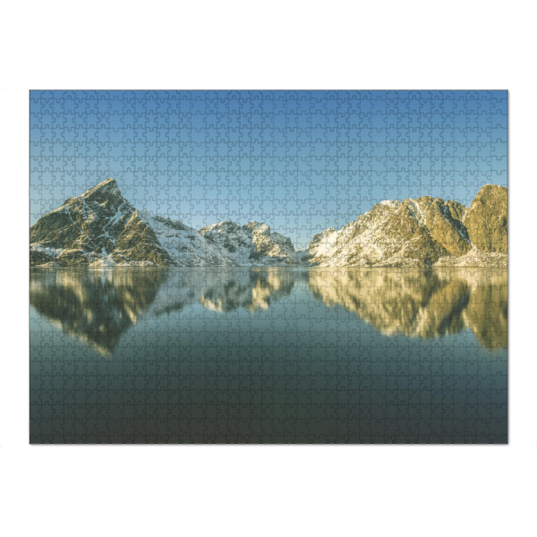 Puzzle Ravensburger "Lofoten Mountains" artboxONE - Natur - Lofoten,Norwegen,Skandinavien - Bild lofoten